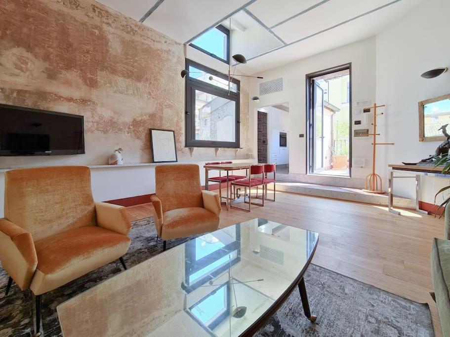 Boutique Penthouse With Terrace, Spanish Steps Rome Luaran gambar